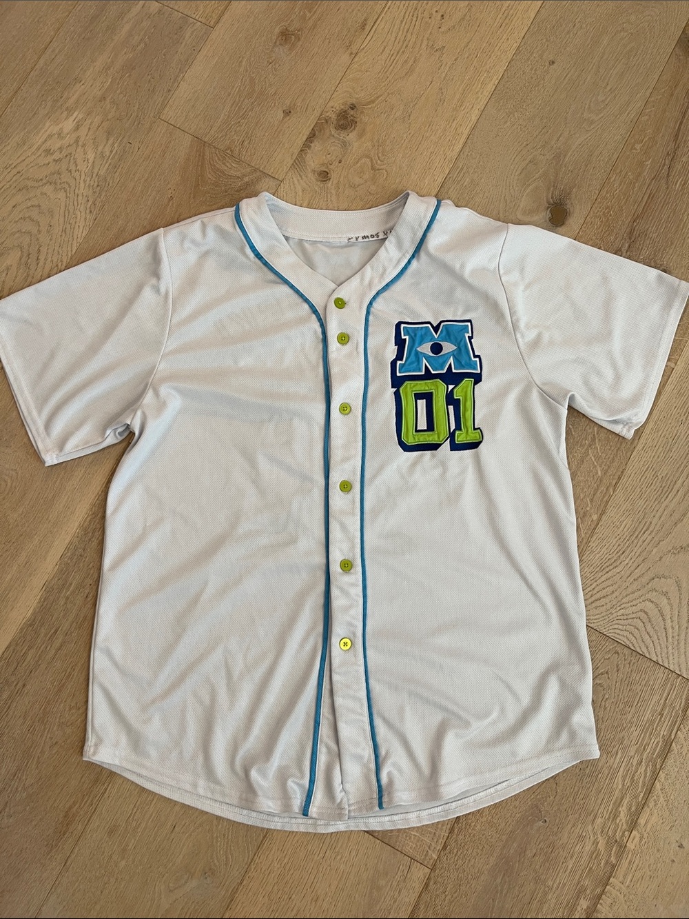 Disney Parks Mike Wazowski jersey adult size Large
